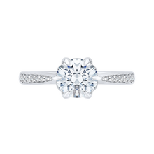 Load image into Gallery viewer, Semi Mount Diamond Floral Engagement Ring CARIZZA CA0186EH-37W-1.50
