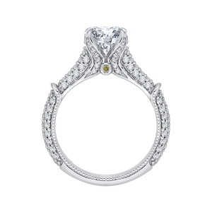 Luxury Carizza Engagement Ring CARIZZA CA0187EYLQ-37W-1.50