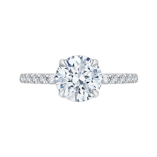 Load image into Gallery viewer, Semi-Mount Diamond Engagement Ring CARIZZA CA0208E-37W-1.50
