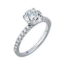 Load image into Gallery viewer, Semi-Mount Diamond Engagement Ring CARIZZA CA0208E-37W-1.50
