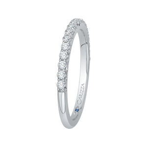Sapphire Round Diamond Wedding Band CARIZZA CA0209B-37W