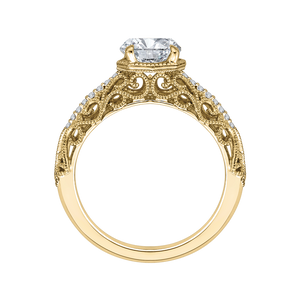 Round Diamond Engagement Ring CARIZZA CA0219E-37