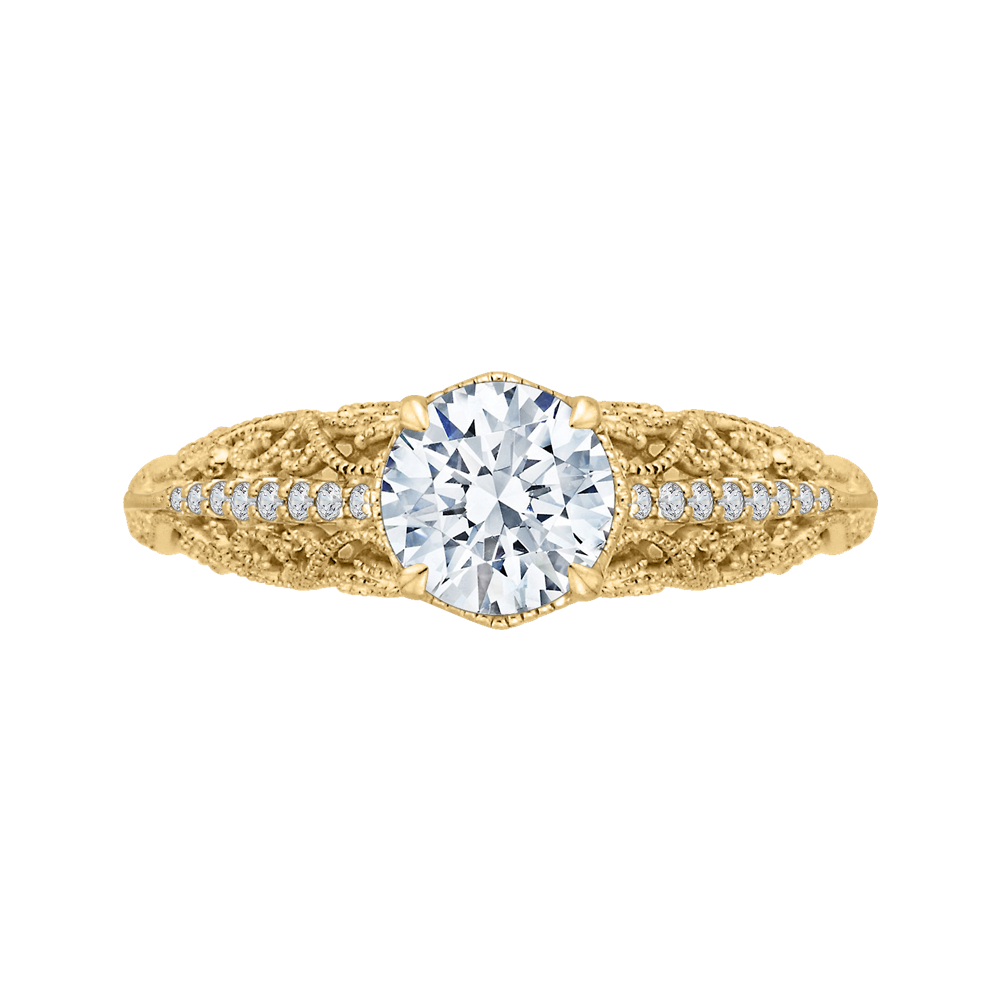 Round Diamond Engagement Ring CARIZZA CA0219E-37
