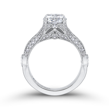 Load image into Gallery viewer, Semi-Mount Vintage Round Diamond Engagement Ring CARIZZA CA0225EH-37W-1.50
