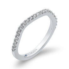 Load image into Gallery viewer, Curving Diamond Wedding Band CARIZZA CA0235BH-37W-1.00
