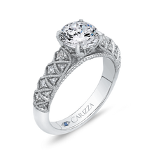 Load image into Gallery viewer, Cathedral Style Diamond Engagement Ring CARIZZA CA0241EH-37W-1.50

