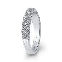 Load image into Gallery viewer, Braided Diamond Wedding Band CARIZZA CA0255BH-37W-1.00
