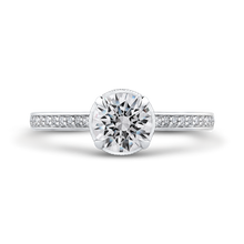 Load image into Gallery viewer, Semi-Mount Round Diamond Engagement Ring CARIZZA CA0261EH-37W-1.00
