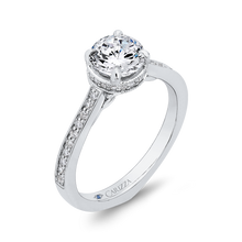 Load image into Gallery viewer, Semi-Mount Round Diamond Engagement Ring CARIZZA CA0261EH-37W-1.00
