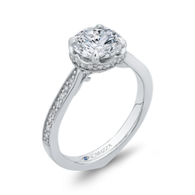 Load image into Gallery viewer, Semi-Mount Round Diamond Engagement Ring CARIZZA CA0268EH-37W-1.50

