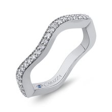 Load image into Gallery viewer, Signature Curving Diamond Wedding Band CARIZZA CA0272B-37W-1.00
