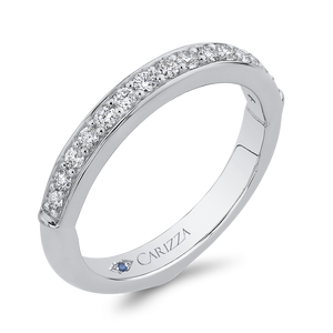 Half-Eternity Diamond Wedding Band CARIZZA CA0283BH-37W-1.50