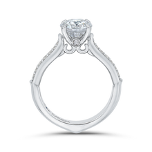 Load image into Gallery viewer, Round Diamond Engagement Ring CARIZZA CA0283EH-37W-1.50
