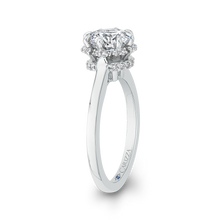 Load image into Gallery viewer, Plain Shank Round Diamond Engagement Ring CARIZZA CA0292E-37W-1.50
