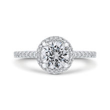 Load image into Gallery viewer, Semi-Mount Round Diamond Halo Engagement Ring CARIZZA CA0404EH-37W-1.00
