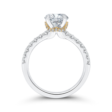 Load image into Gallery viewer, Semi-Mount Round Diamond Engagement Ring CARIZZA CA0409EH-37WY-1.50
