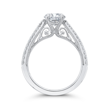 Load image into Gallery viewer, Semi-Mount Round Diamond Engagement Ring CARIZZA CA0413EH-37W-1.00

