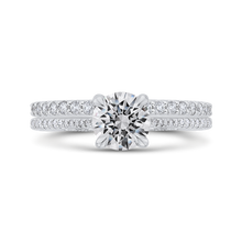 Load image into Gallery viewer, Semi-Mount Round Diamond Engagement Ring CARIZZA CA0413EH-37W-1.00
