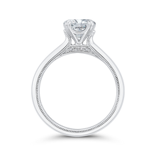 Load image into Gallery viewer, Plain Shank Round Diamond Engagement Ring CARIZZA CA0417E-37W-1.50

