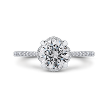 Load image into Gallery viewer, Round Diamond Engagement Ring CARIZZA CA0418EH-37W-1.50
