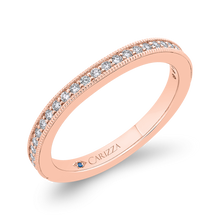 Load image into Gallery viewer, Rose Gold Channel Diamond Wedding Band CARIZZA CA0423BQ-37P-1.50
