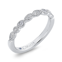Load image into Gallery viewer, Pear Oval and Round Diamond Wedding Band CARIZZA CA0440BH-37W-1.50
