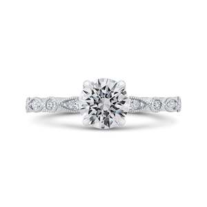 Semi-Mount Diamond Engagement Ring CARIZZA CA0445EH-37W-1.00