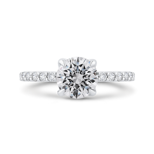 Semi-Mount Diamond Engagement Ring CARIZZA CA0449EH-37W-1.50