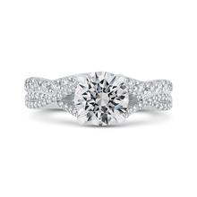 Load image into Gallery viewer, Split Shank Diamond Engagement Ring CARIZZA CA0450EH-37W-1.50
