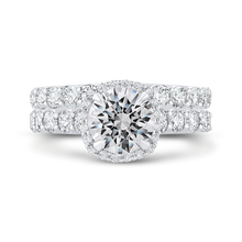 Load image into Gallery viewer, Round Diamond Halo Engagement Ring CARIZZA CA0452EH-37W-1.50

