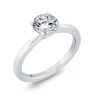 Round Diamond Engagement Ring CARIZZA CA0505E-W-1.00