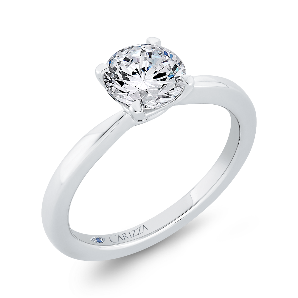 Round Diamond Engagement Ring CARIZZA CA0505E-W-1.00