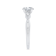 Load image into Gallery viewer, Crossover Shank Solitaire Engagement Ring CARIZZA CA0511E-W-1.00
