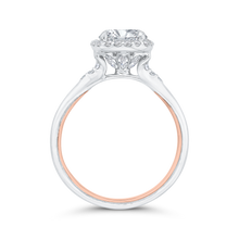 Load image into Gallery viewer, Semi-Mount Diamond Halo Engagement Ring CARIZZA CA0522E-37WP-1.50
