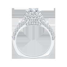 Load image into Gallery viewer, Split Shank Pear Diamond Engagement Ring CARIZZA CAA0041E-37W
