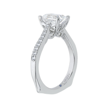 Load image into Gallery viewer, Semi-Mount Solitaire with Accents Engagement Ring CARIZZA CAE0040E-37W-1.50
