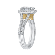 Load image into Gallery viewer, Center Stone Oval Diamond Split Shank Engagement RIng CARIZZA CAO0193EH-37WY-1.50
