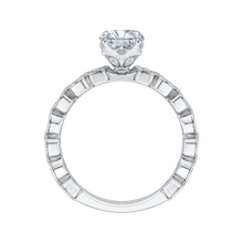 Load image into Gallery viewer, Oval Diamond Engagement Ring CARIZZA CAO0213EQ-37W

