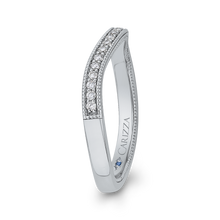 Load image into Gallery viewer, Round Diamond Wedding Band CARIZZA CAO0239B-37W-1.50
