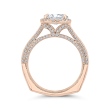 Load image into Gallery viewer, Semi-Mount Euro Shank Oval Diamond Engagement Ring CARIZZA CAO0438EH-37P-1.00
