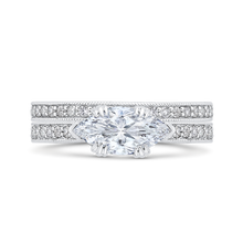 Load image into Gallery viewer, Marquise Diamond Engagement Ring CARIZZA CAQ0430EH-37WY-1.00
