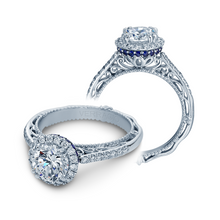 Load image into Gallery viewer, Verragio 14k White Gold Venetian Halo Engagement Ring CL-AFN-5053R
