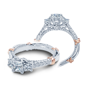 Verragio Parisian Collection – D-138P Style Diamond Engagement Mounting 0.65TW