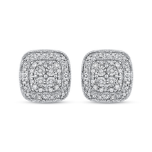 Load image into Gallery viewer, 1/5 Ct Diamond Fashion Earrings Luminous EA0718T-25W
