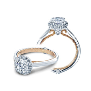 Verragio Pave Halo Diamond Engagement Ring ENG-0419R