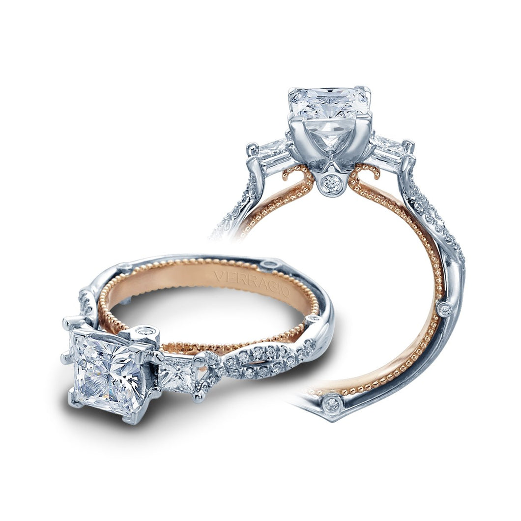 Verragio Couture Three Stone Engagement Ring ENG-0423P