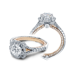 Verragio Couture Collection – ENG-0426DR-2T Style Diamond Engagement Mounting 0.75TW