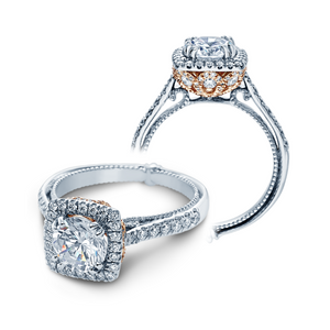 Verragio Halo Prong-Set Diamond Engagement Ring ENG-0433DCU