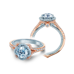 Verragio Pave Diamond Engagement Ring ENG-0444-2RW