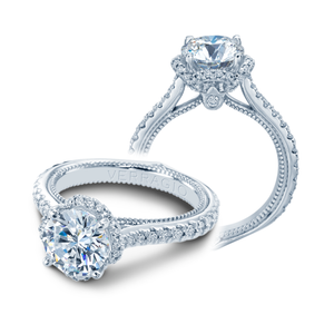 Platinum Verragio ENG-0460R Couture Diamond Engagement Ring